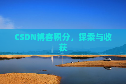 CSDN博客积分，探索与收获